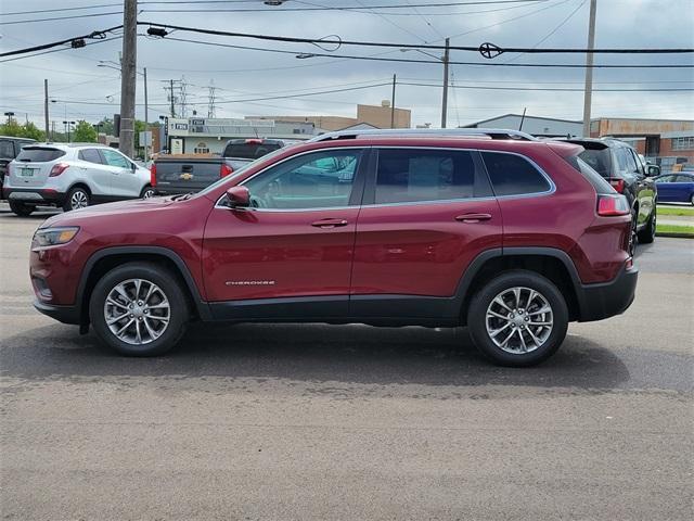 used 2021 Jeep Cherokee car, priced at $23,608