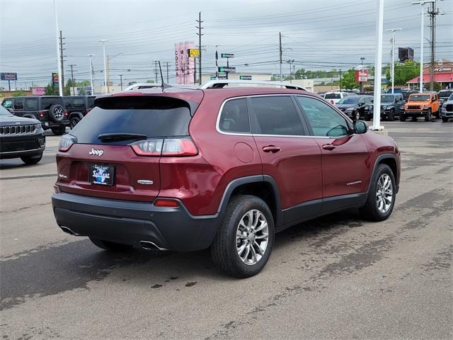 used 2021 Jeep Cherokee car, priced at $23,608