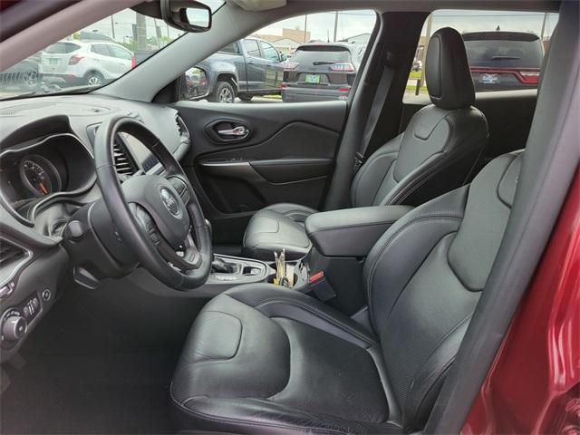 used 2021 Jeep Cherokee car, priced at $23,608