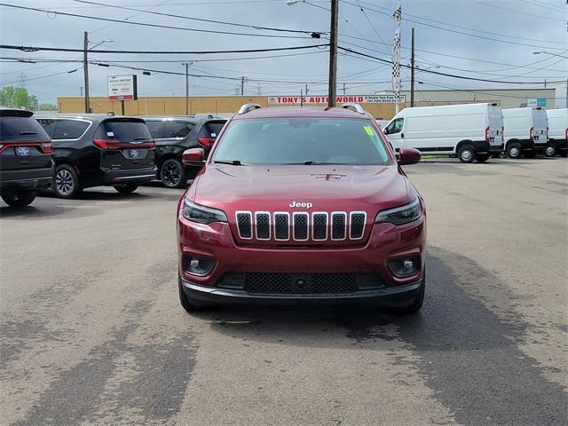 used 2021 Jeep Cherokee car, priced at $23,608