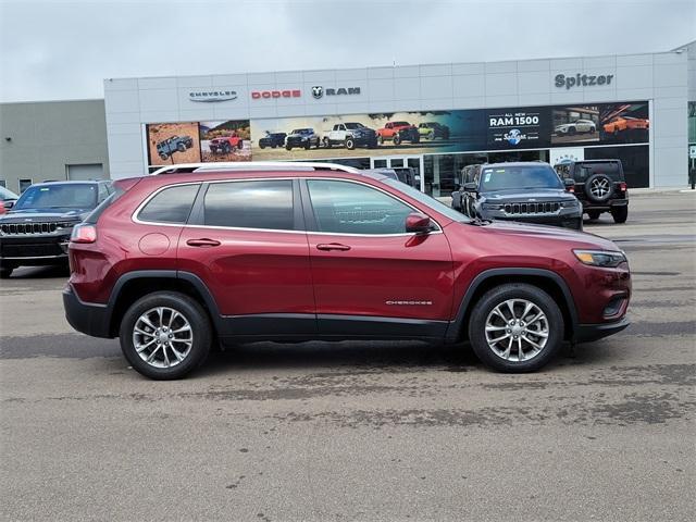 used 2021 Jeep Cherokee car, priced at $23,608