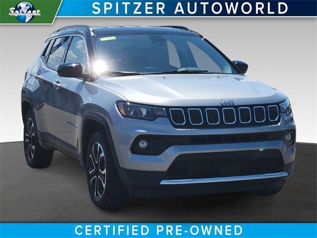 used 2022 Jeep Compass car, priced at $24,831