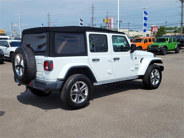 used 2018 Jeep Wrangler Unlimited car, priced at $23,125