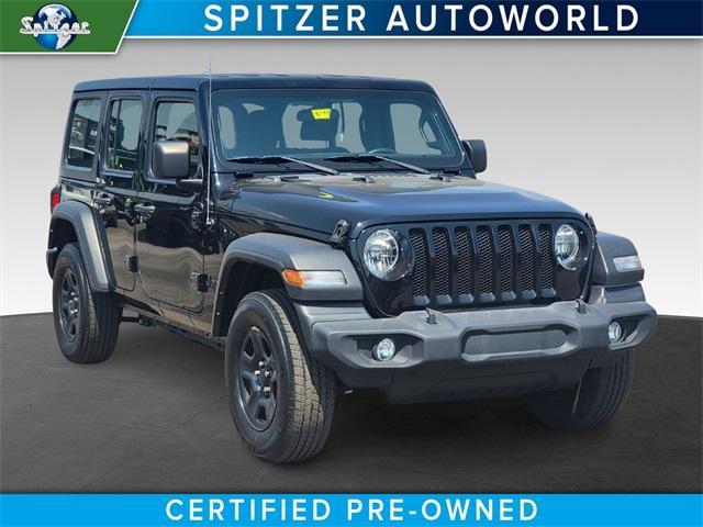 used 2022 Jeep Wrangler Unlimited car, priced at $29,832