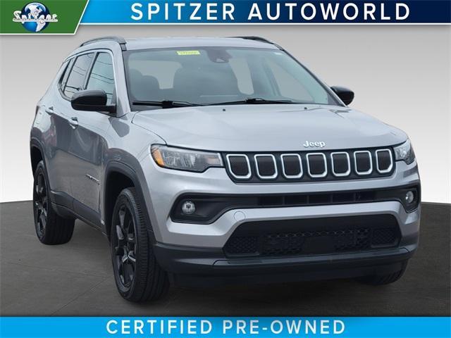 used 2022 Jeep Compass car, priced at $24,361