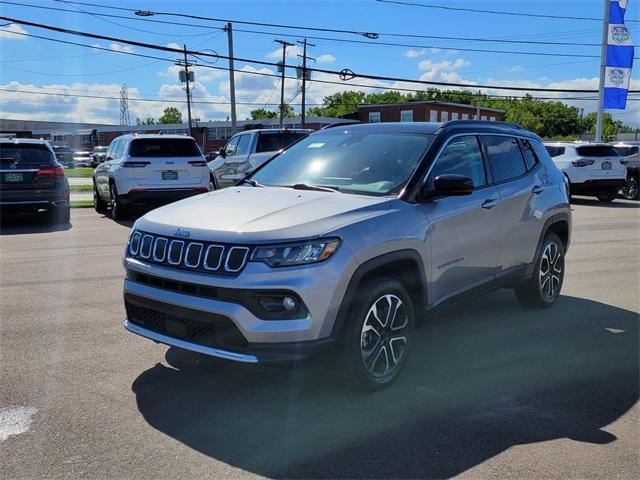 used 2022 Jeep Compass car, priced at $23,281