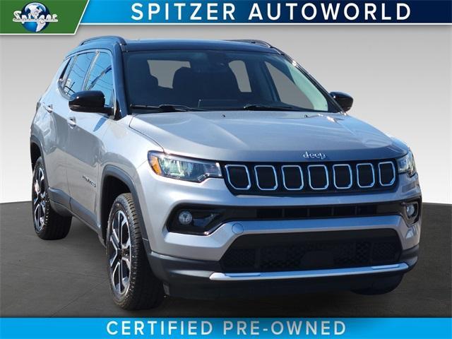 used 2022 Jeep Compass car, priced at $23,281