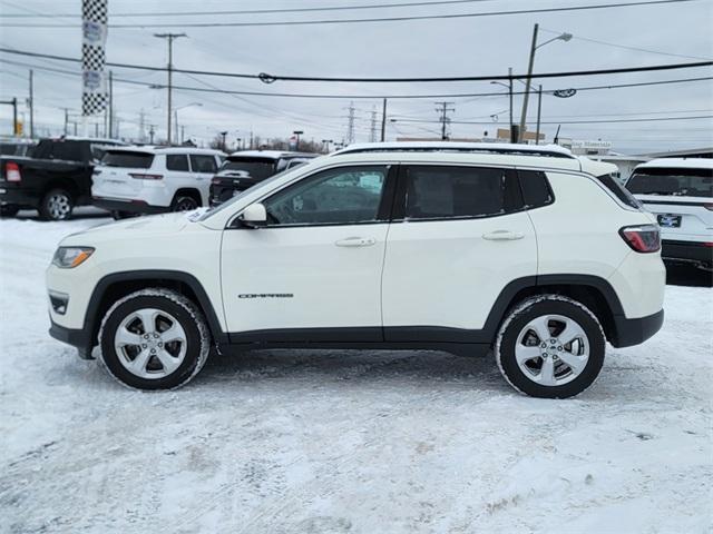 used 2021 Jeep Compass car, priced at $18,444