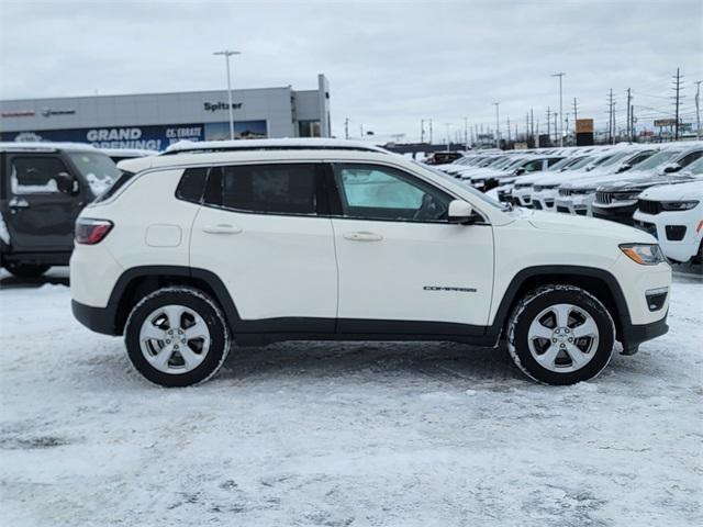 used 2021 Jeep Compass car, priced at $18,444