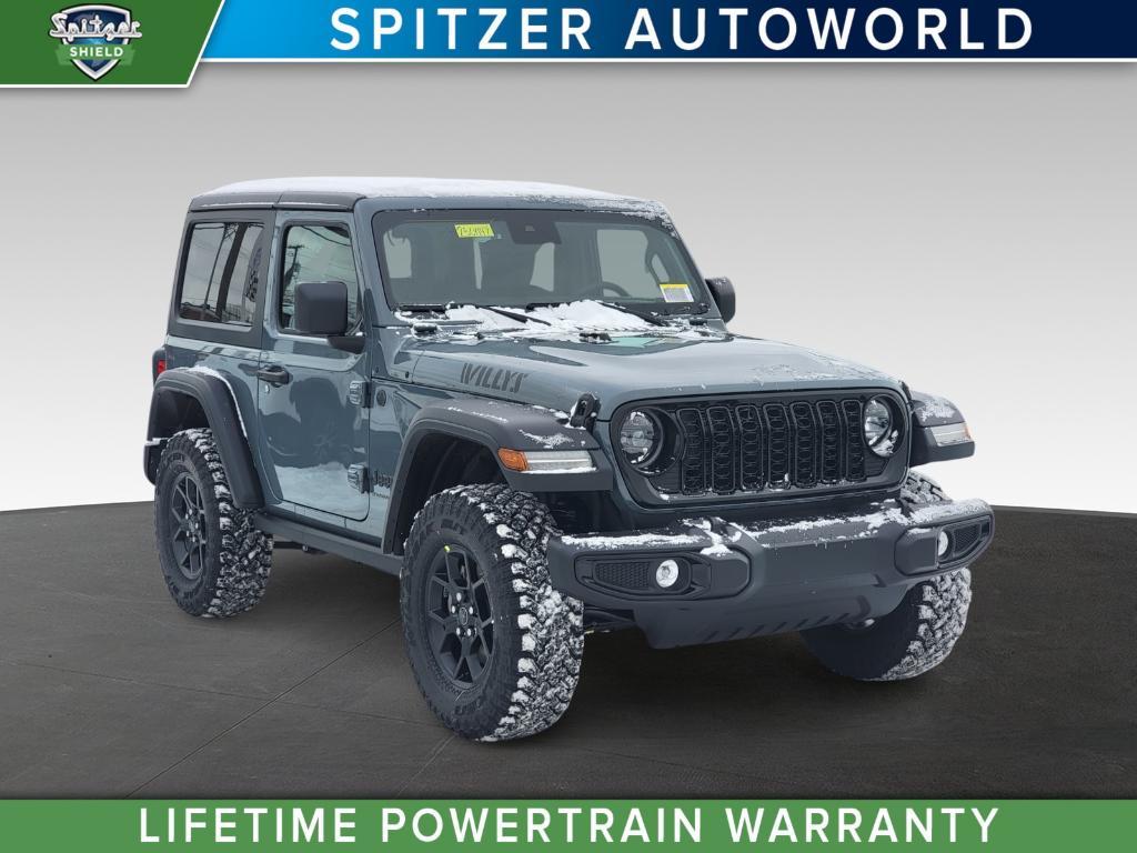 new 2025 Jeep Wrangler car, priced at $45,875