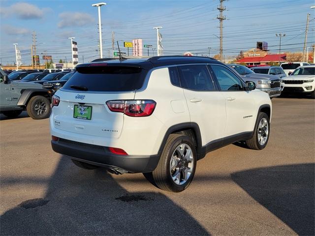 used 2022 Jeep Compass car, priced at $23,411