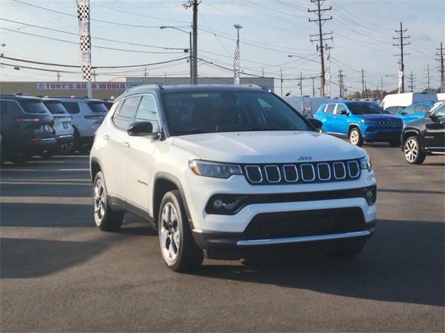 used 2022 Jeep Compass car, priced at $23,411