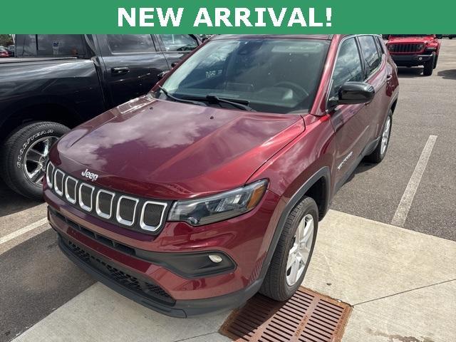 used 2022 Jeep Compass car, priced at $23,942
