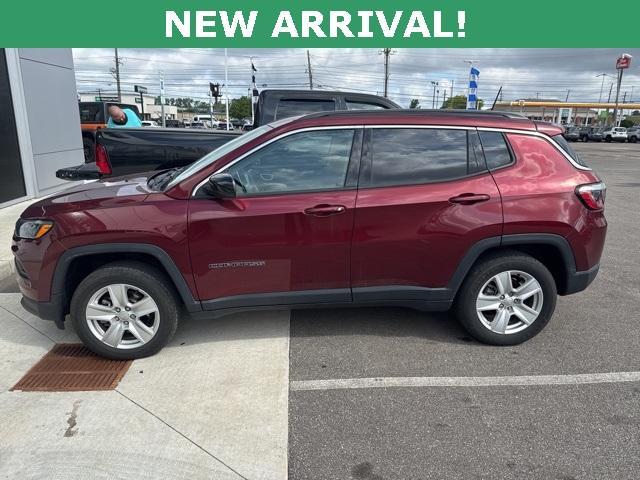 used 2022 Jeep Compass car, priced at $23,942