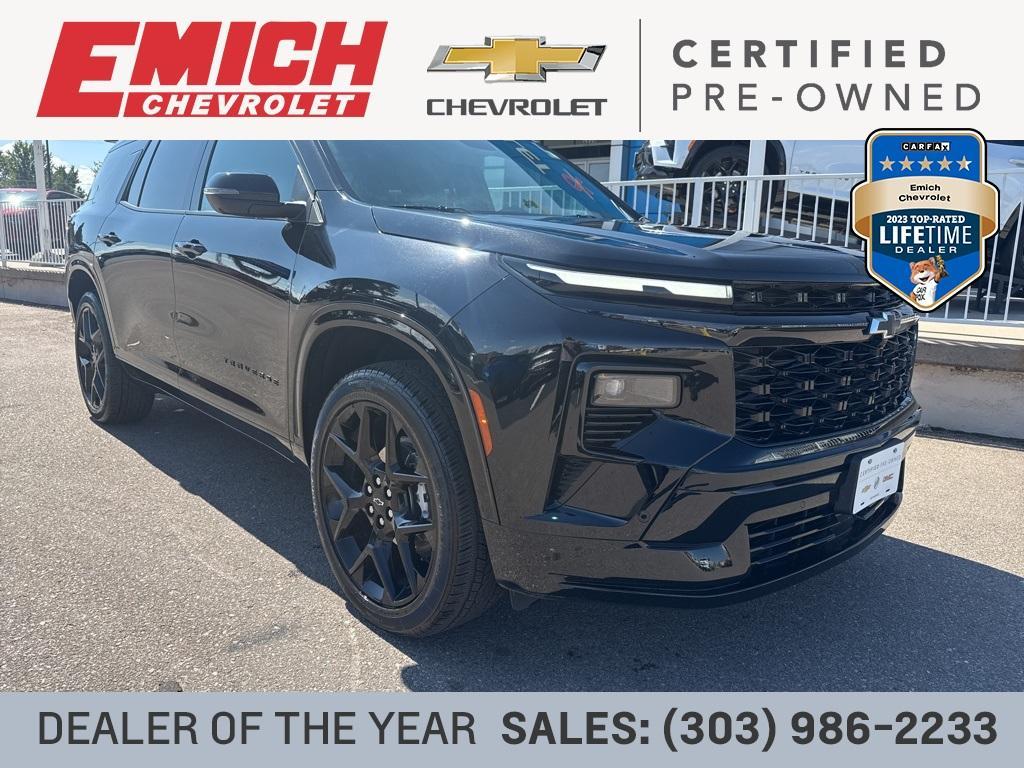 used 2024 Chevrolet Traverse car, priced at $53,999
