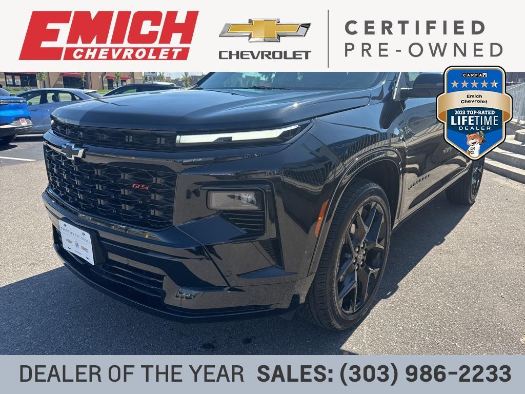 used 2024 Chevrolet Traverse car, priced at $53,999