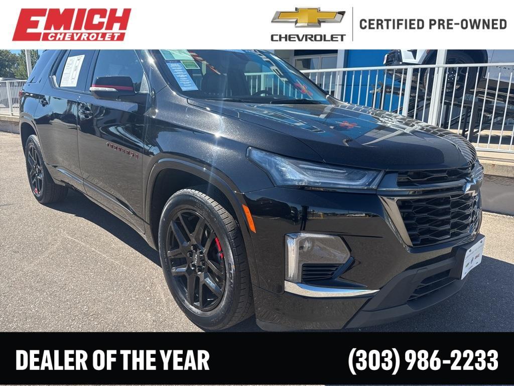 used 2022 Chevrolet Traverse car, priced at $36,999