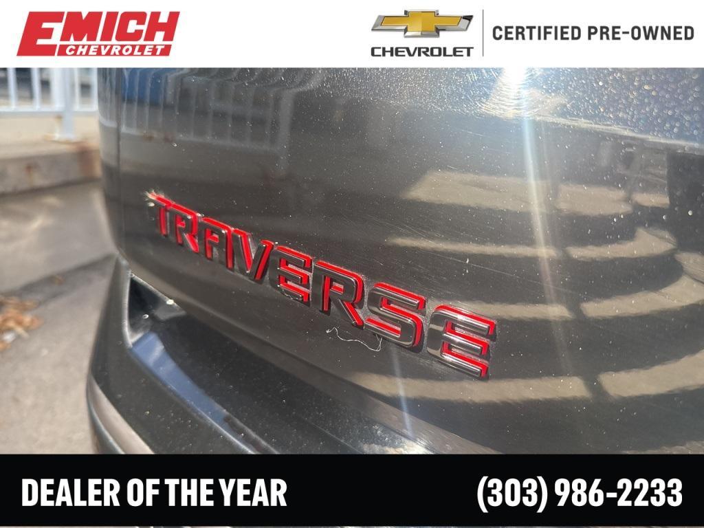 used 2022 Chevrolet Traverse car, priced at $36,999
