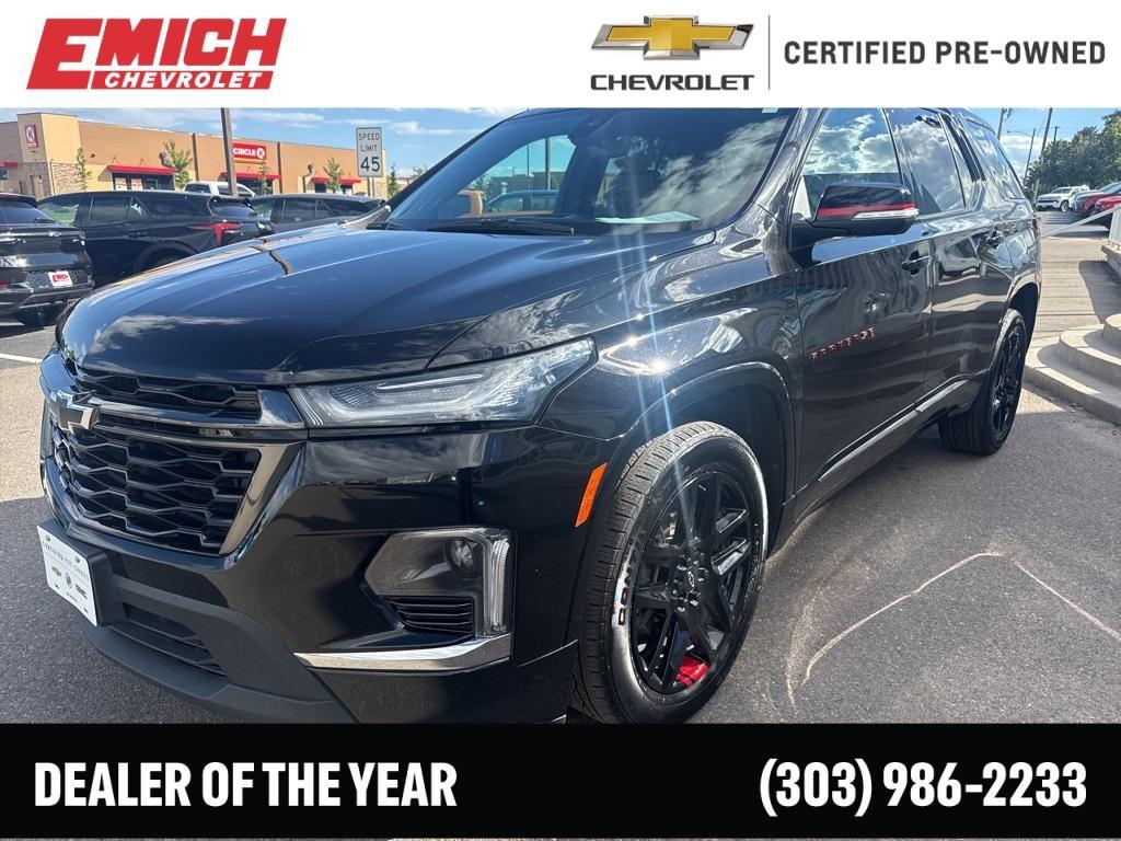 used 2022 Chevrolet Traverse car, priced at $36,999