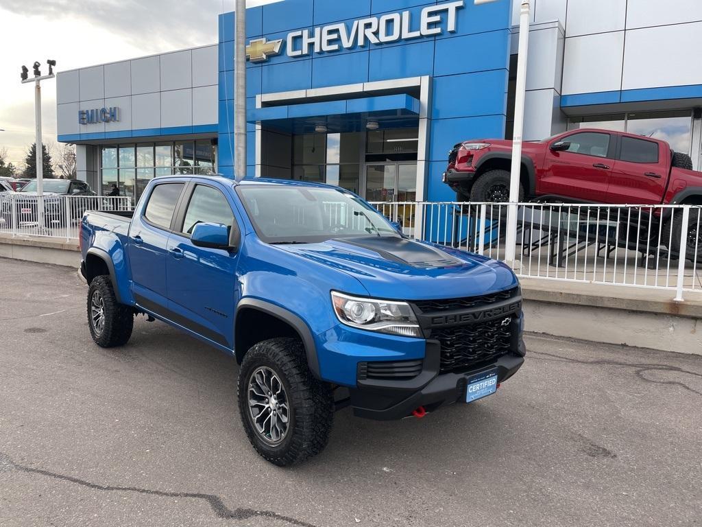 used 2021 Chevrolet Colorado car, priced at $37,999