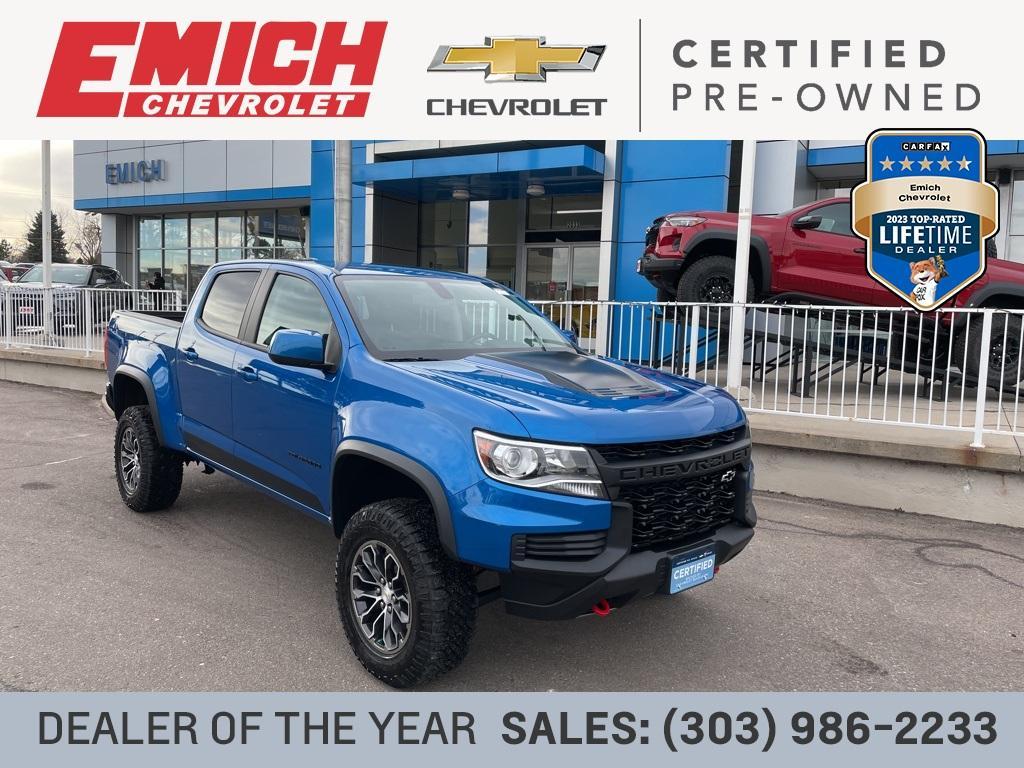 used 2021 Chevrolet Colorado car, priced at $37,999