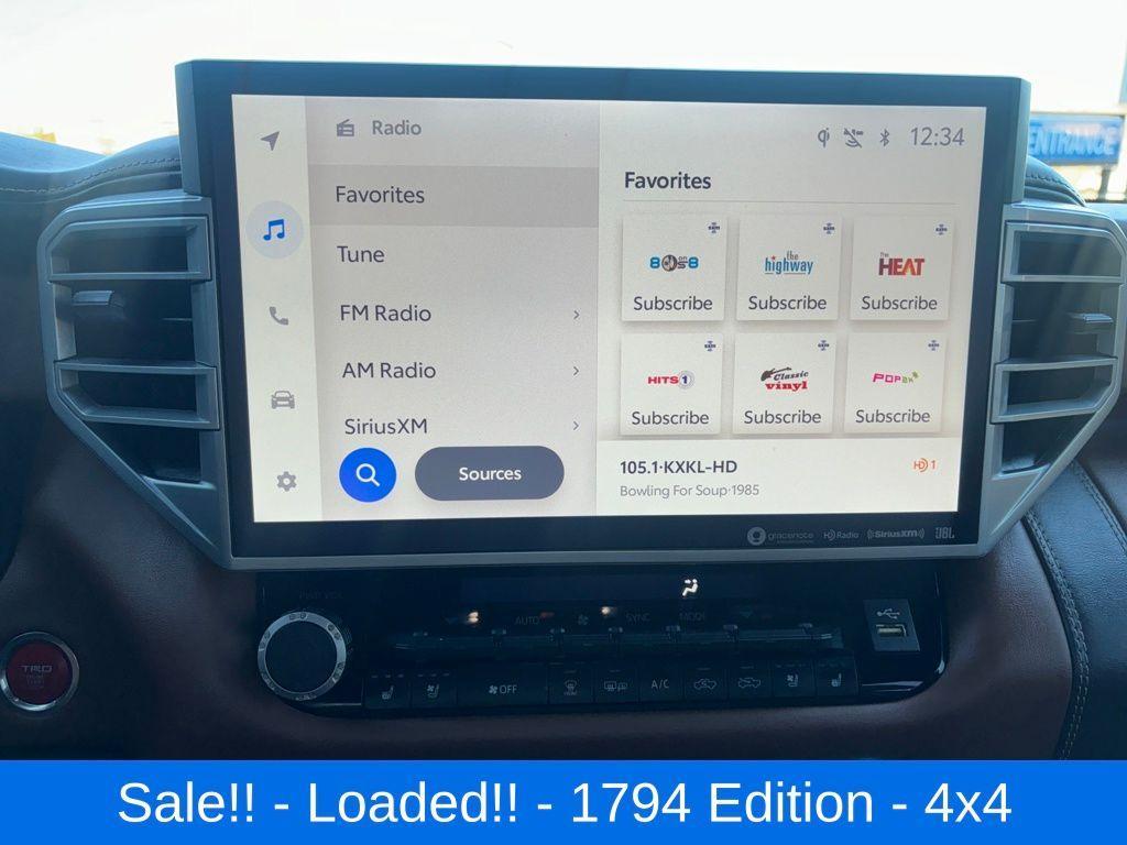 used 2023 Toyota Tundra car, priced at $52,999