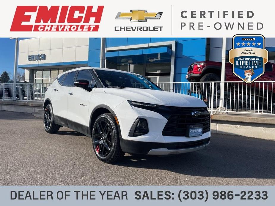 used 2022 Chevrolet Blazer car, priced at $27,999