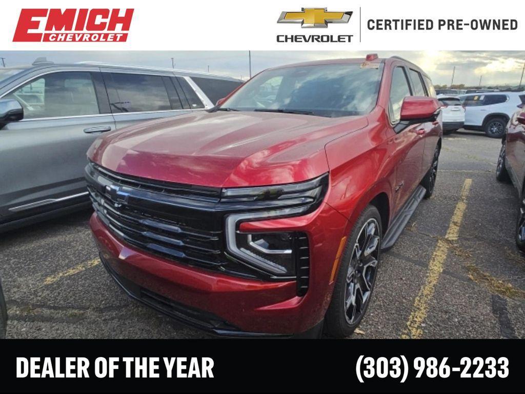 used 2025 Chevrolet Tahoe car, priced at $74,690