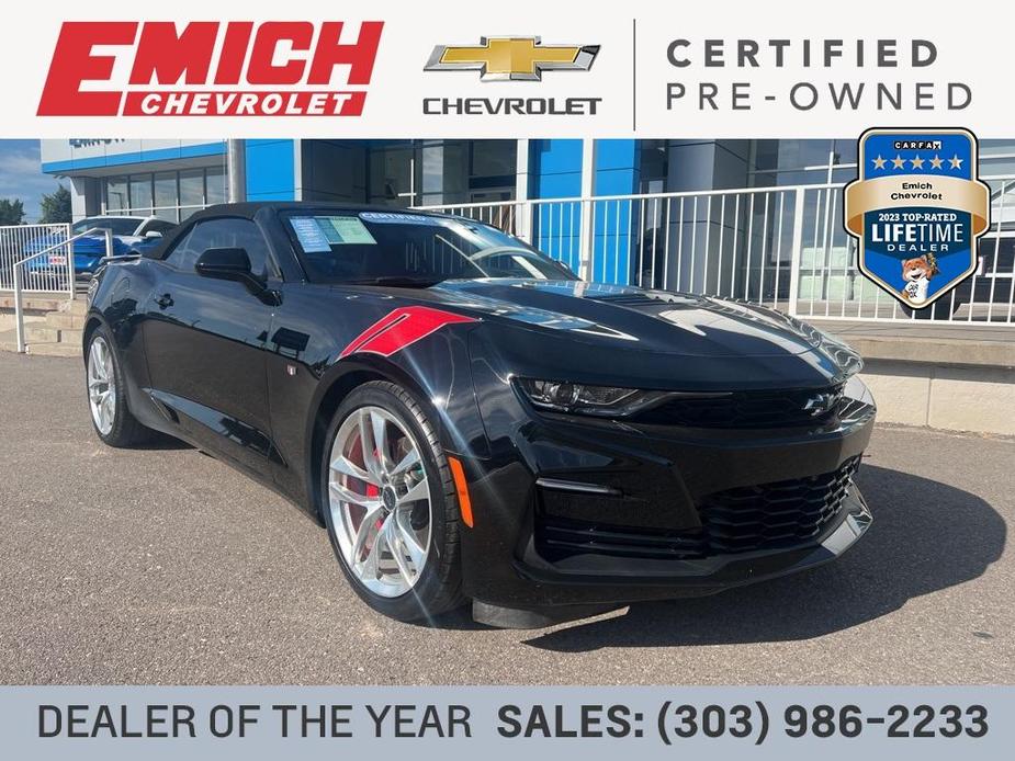 used 2023 Chevrolet Camaro car, priced at $50,999