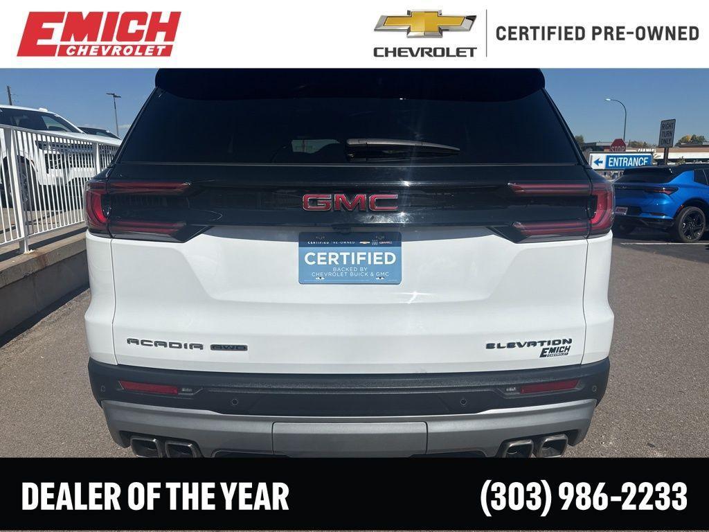 used 2024 GMC Acadia car, priced at $38,399