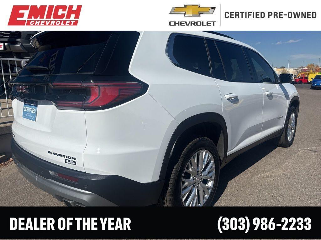 used 2024 GMC Acadia car, priced at $38,399