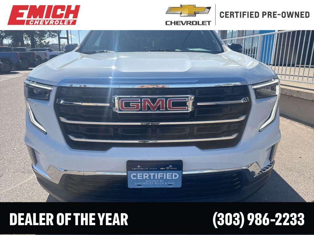 used 2024 GMC Acadia car, priced at $38,399