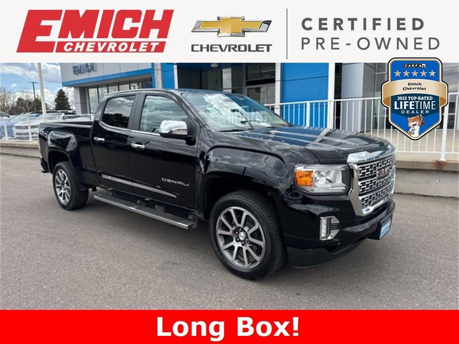 used 2021 GMC Canyon car, priced at $33,999