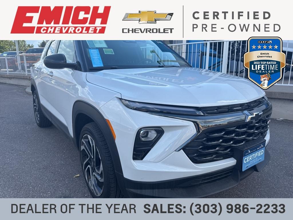 used 2025 Chevrolet TrailBlazer car, priced at $29,699