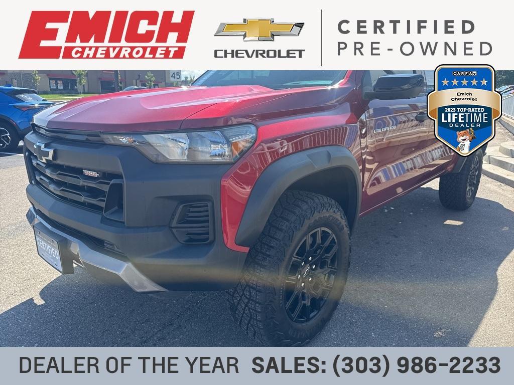 used 2023 Chevrolet Colorado car, priced at $38,999