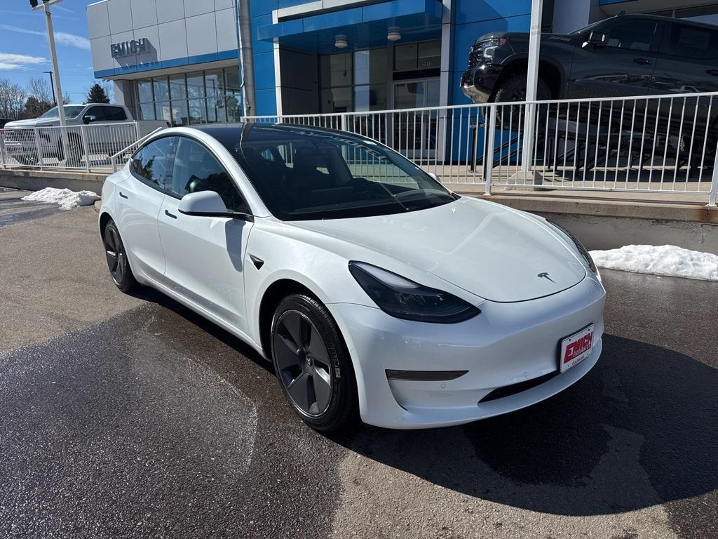 used 2022 Tesla Model 3 car, priced at $26,699