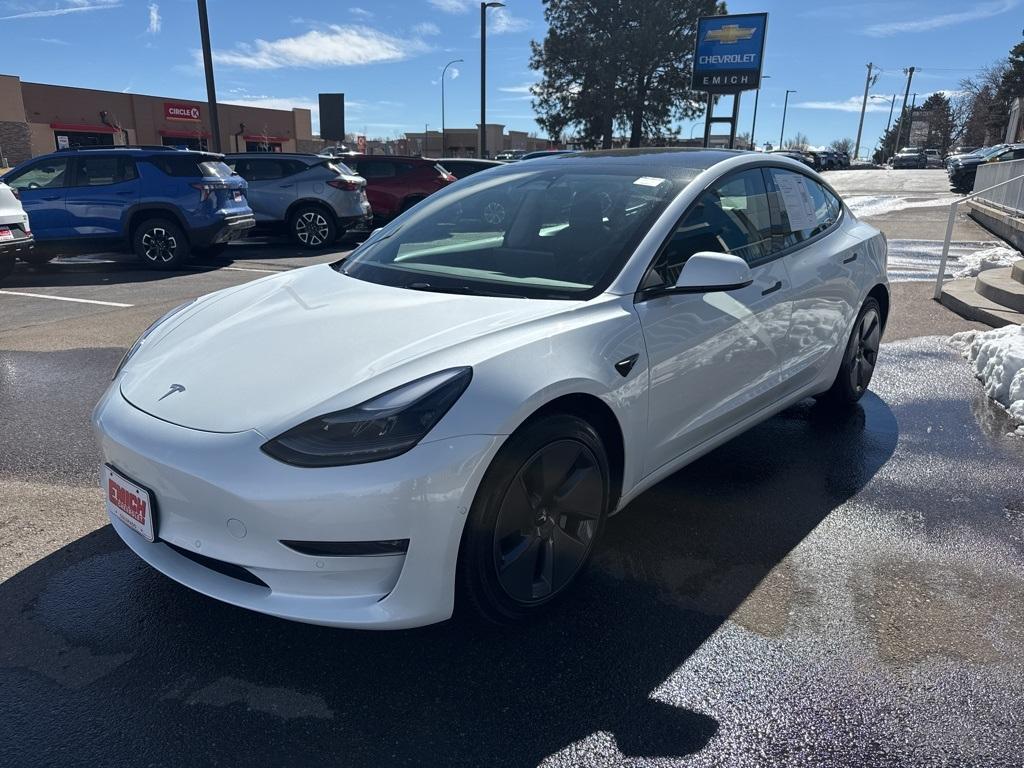 used 2022 Tesla Model 3 car, priced at $26,699