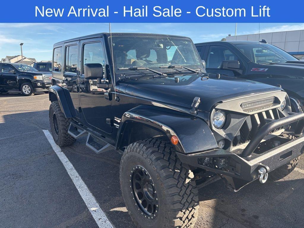 used 2015 Jeep Wrangler Unlimited car, priced at $20,999