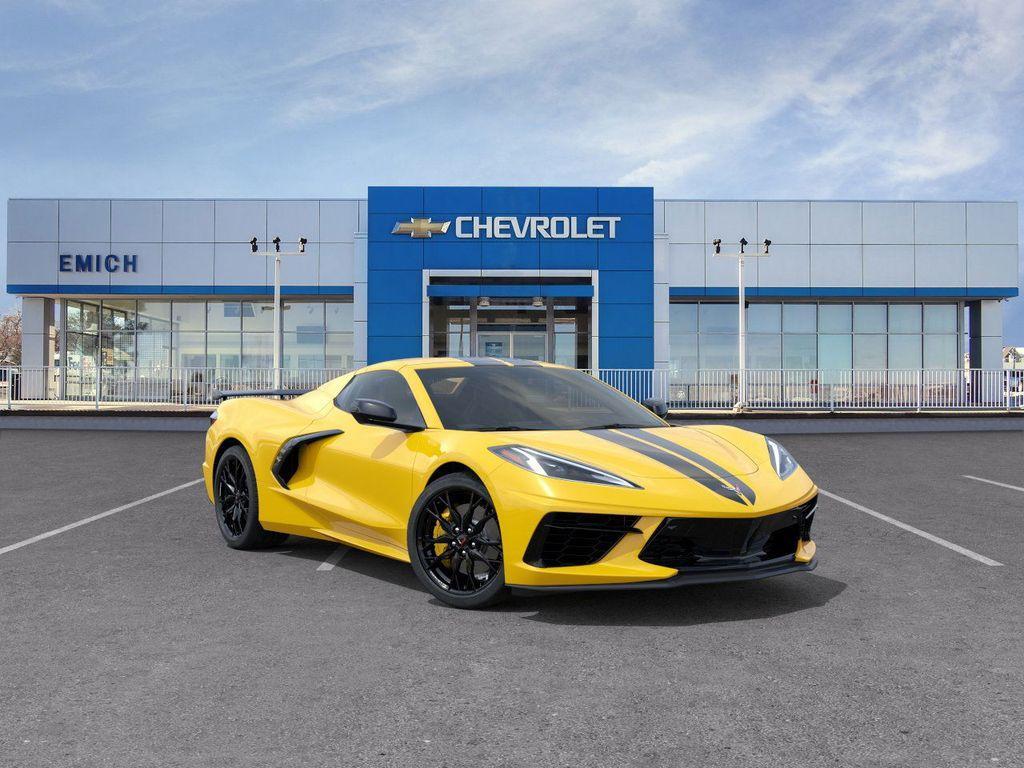 new 2025 Chevrolet Corvette car, priced at $95,699
