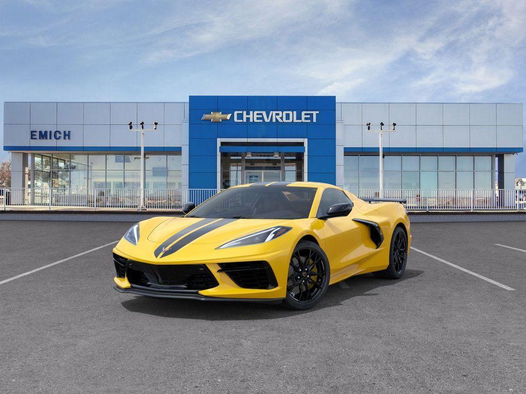 new 2025 Chevrolet Corvette car, priced at $95,699