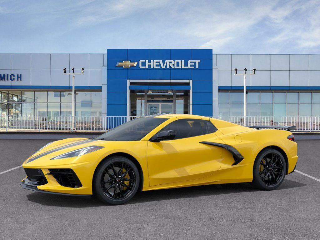 new 2025 Chevrolet Corvette car, priced at $95,699