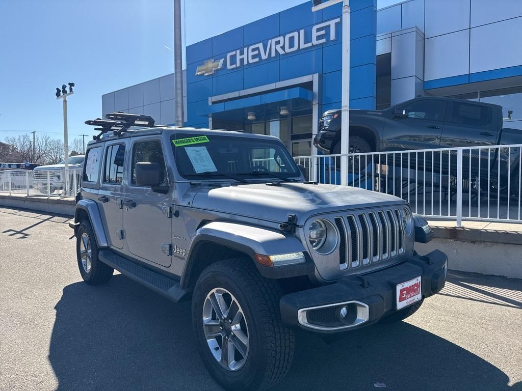 used 2021 Jeep Wrangler Unlimited car, priced at $34,899