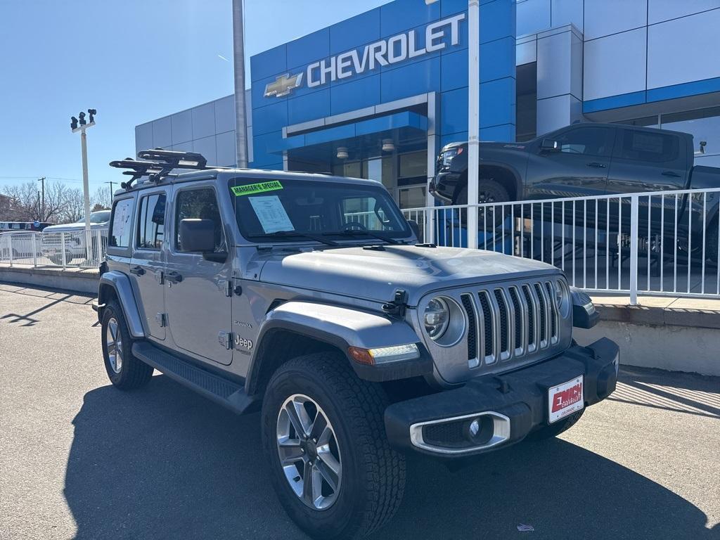 used 2021 Jeep Wrangler Unlimited car, priced at $34,899