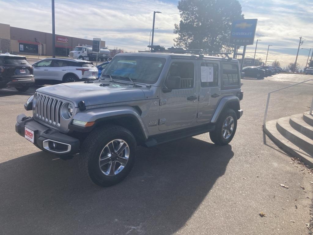 used 2021 Jeep Wrangler Unlimited car, priced at $36,699