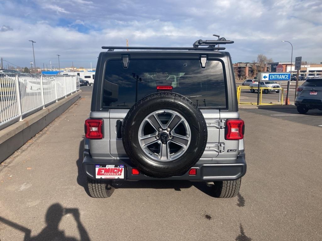 used 2021 Jeep Wrangler Unlimited car, priced at $36,699