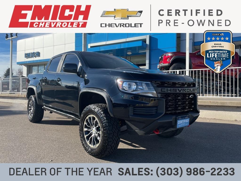 used 2022 Chevrolet Colorado car, priced at $43,699