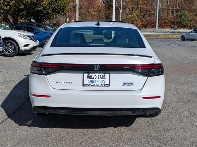 used 2023 Honda Accord Hybrid car, priced at $27,598