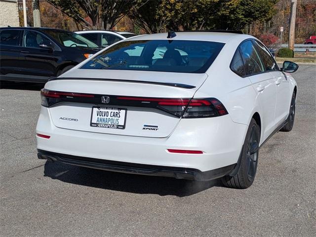 used 2023 Honda Accord Hybrid car, priced at $27,598