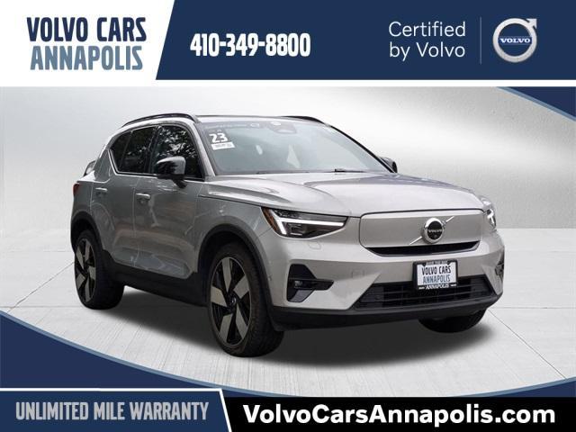 used 2023 Volvo XC40 Recharge Pure Electric car, priced at $36,995