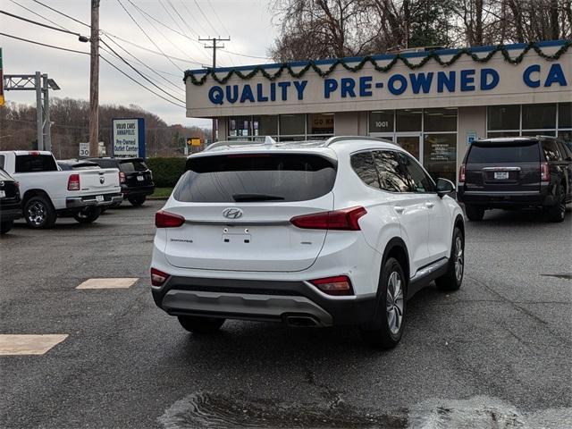 used 2020 Hyundai Santa Fe car, priced at $18,598